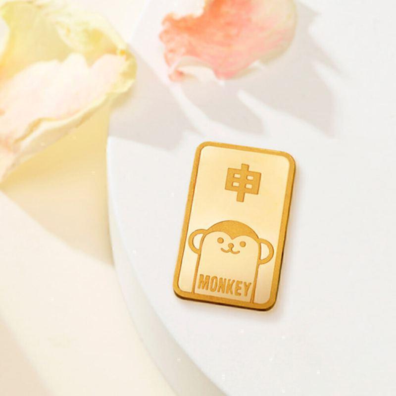 순금 12지신 원숭이 골드바 3.75g [1돈] 썸네일 3