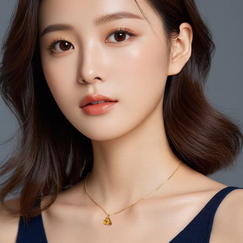 트라인 목걸이 (연결고리 선택 필수) 썸네일 2