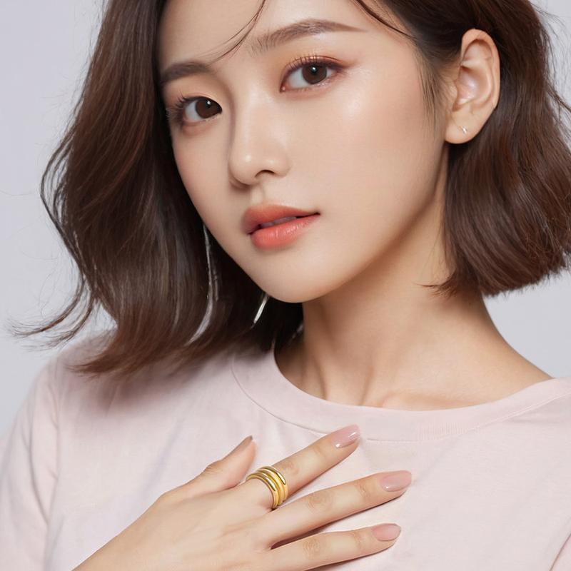 심플 링 세쌍가락지 썸네일 2