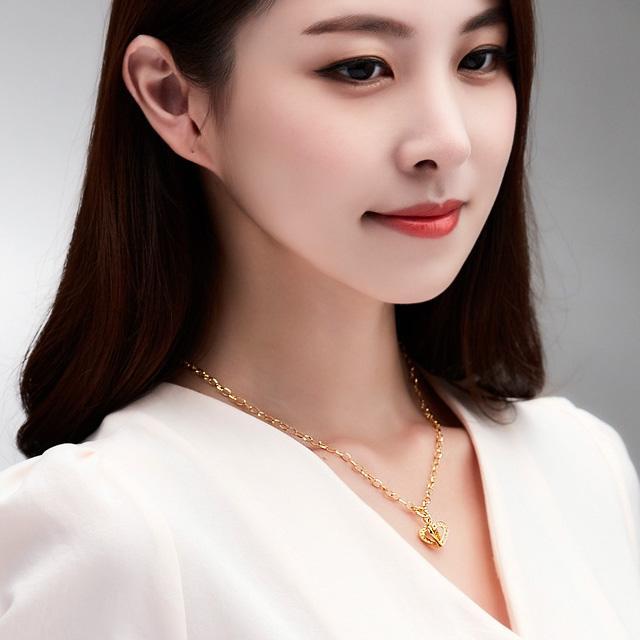 디하트 목걸이 (연결고리 선택 필수) 상세 이미지 3