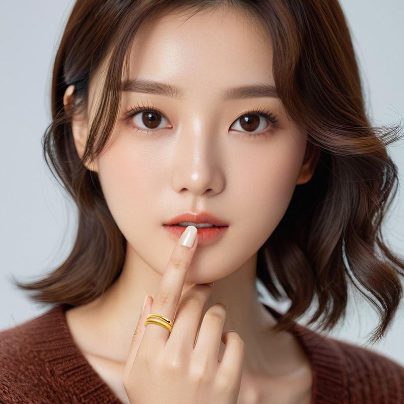 심플 링 쌍가락지 (파우치 증정) 상세 이미지 2