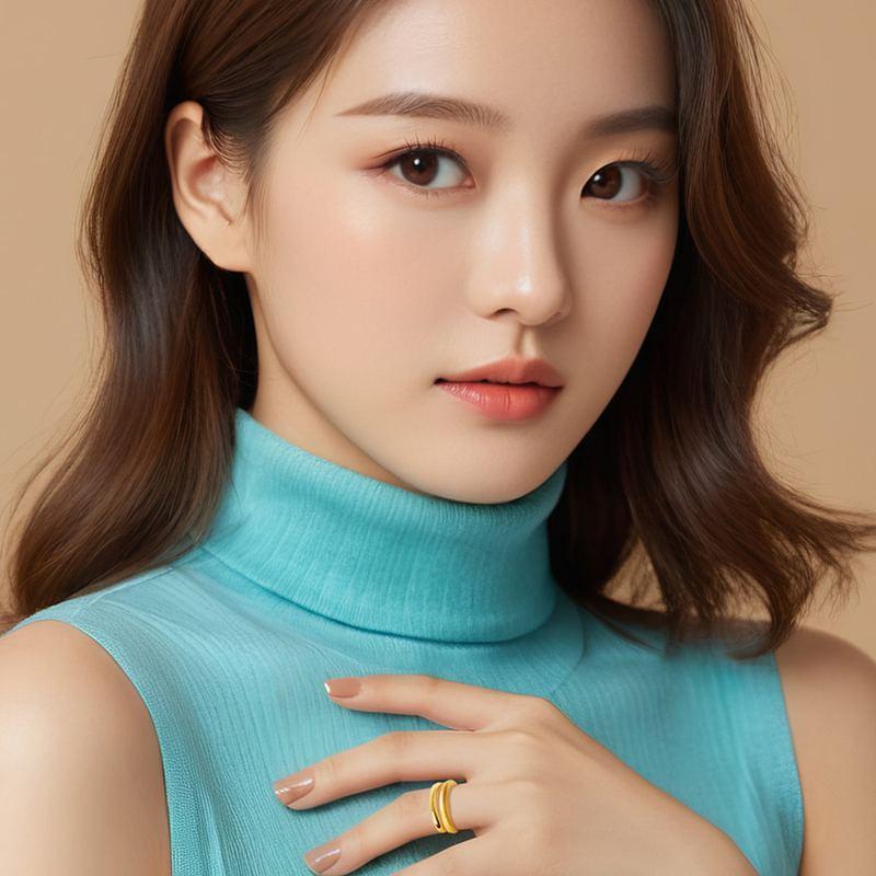 심플 링 쌍가락지 (파우치 증정) 상세 이미지 3