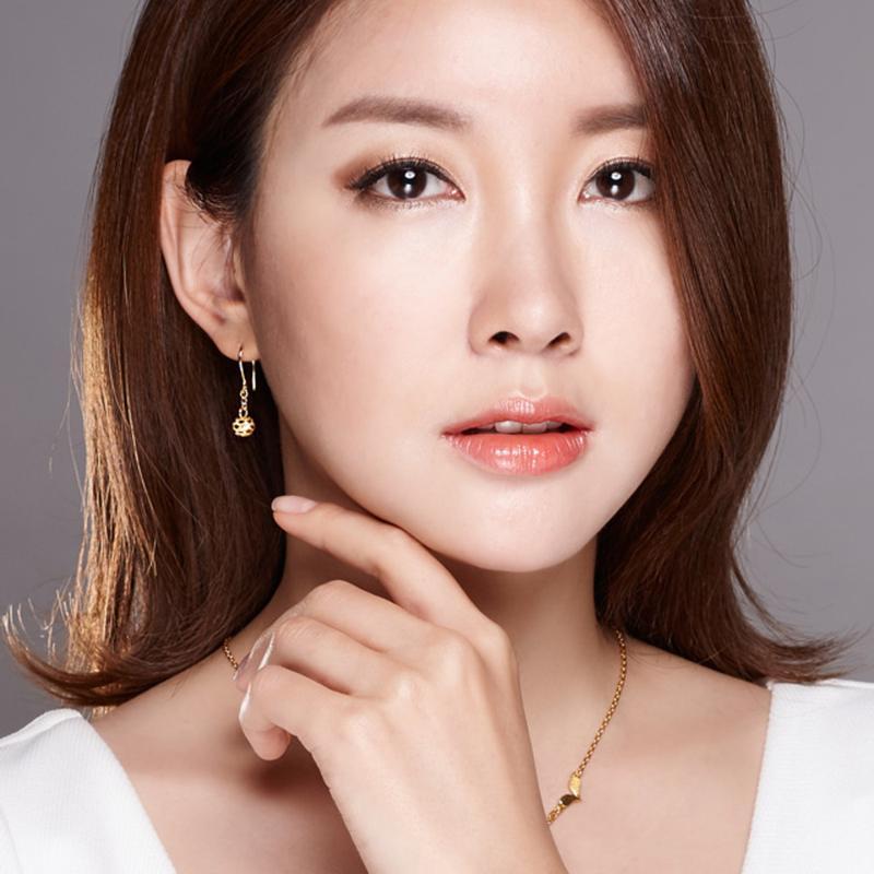 허니볼 귀걸이 상세 이미지 2
