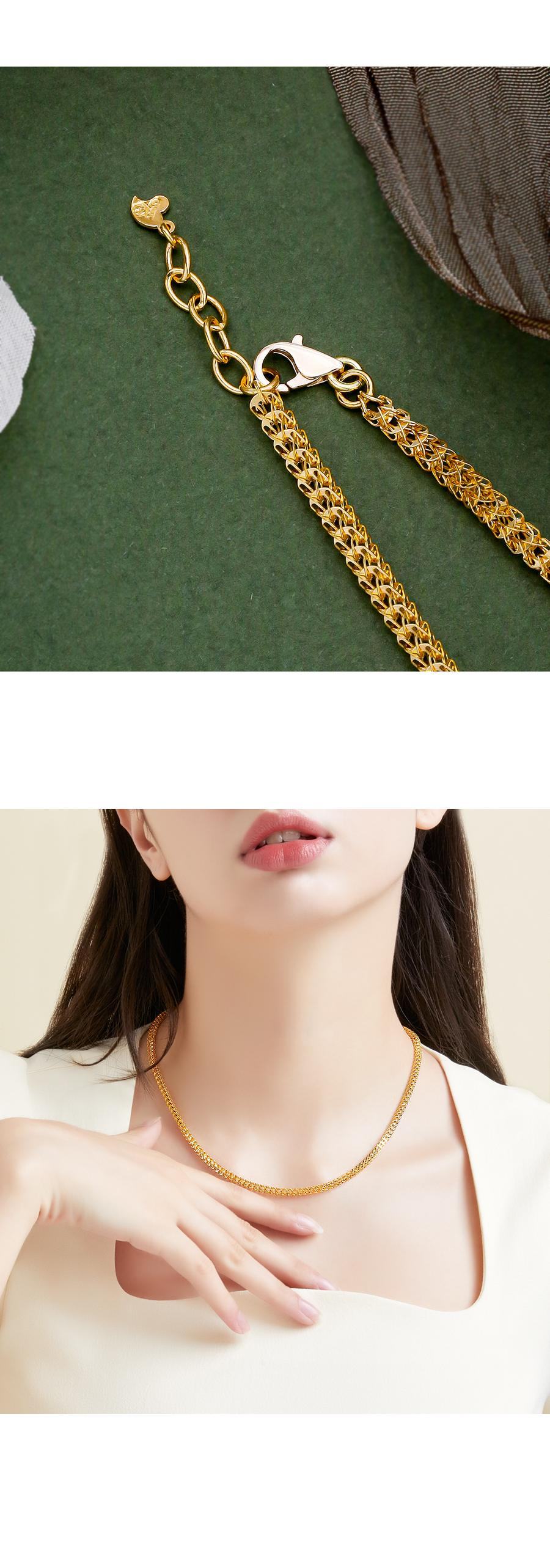 이시스 체인 목걸이 (연결고리 선택 필수) 상세정보 3