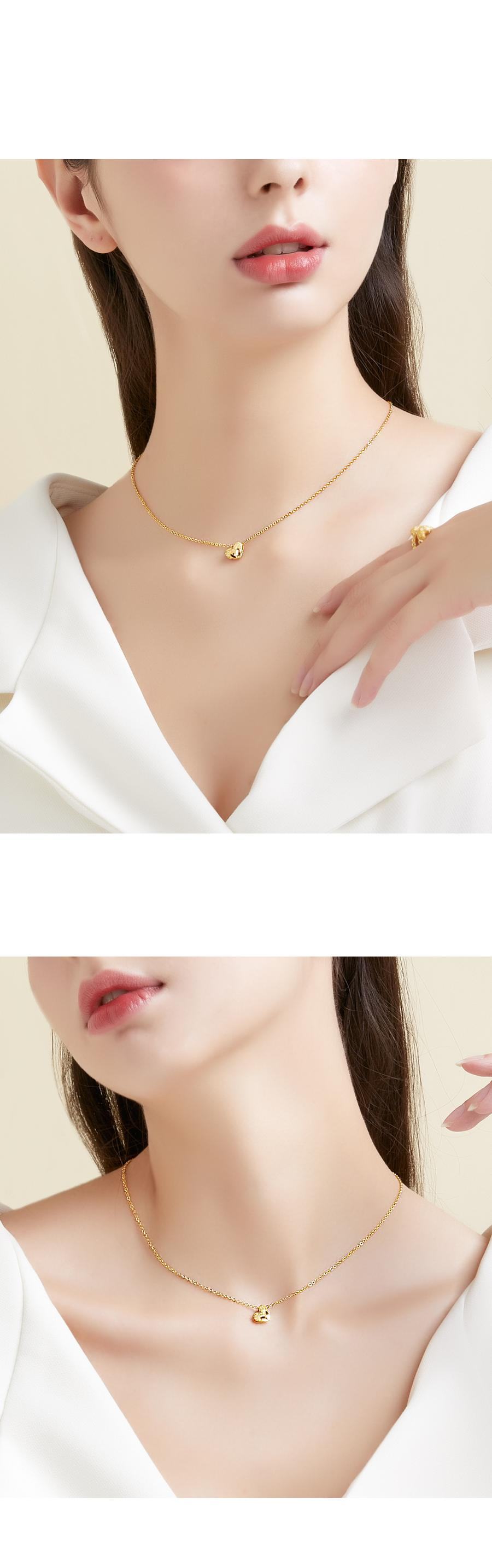 노라 하트 목걸이 (연결고리 선택 필수) 상세정보 2