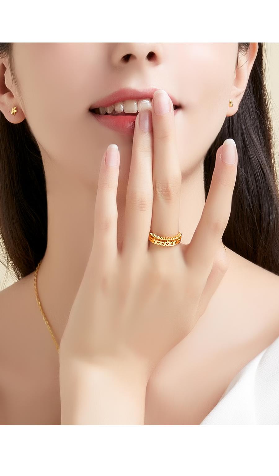 믹스 하트 반지 상세정보 2
