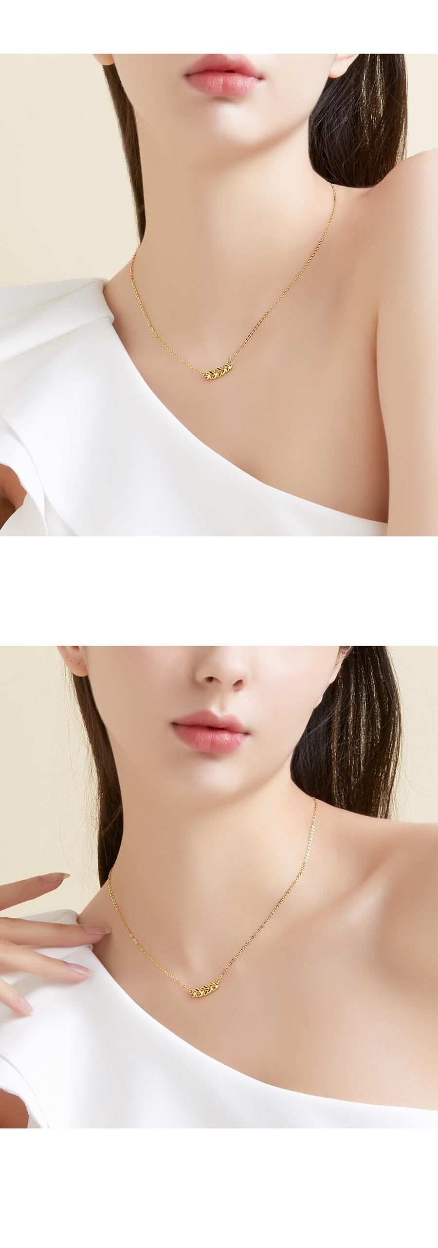로럴 목걸이 (연결고리 선택 필수) 상세정보 3
