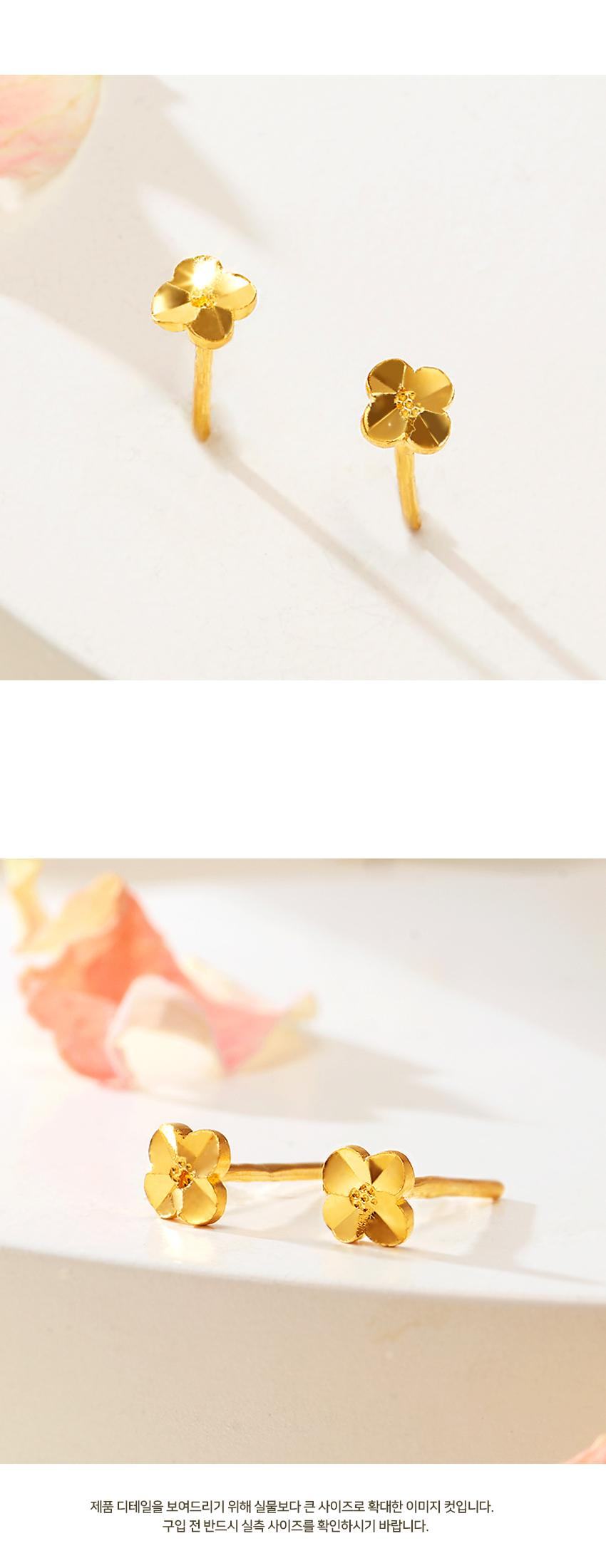 포인트 블러썸 귀걸이 상세정보 3