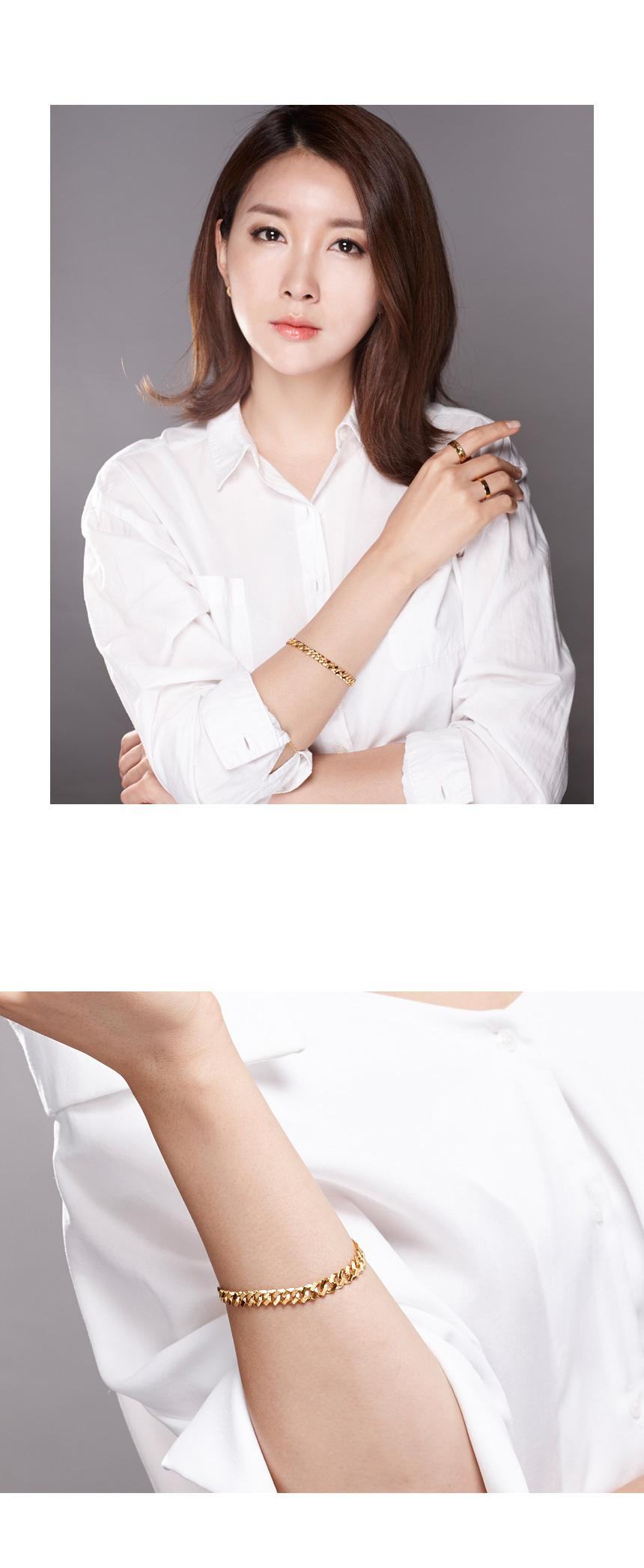 팔각격체인 팔찌 (연결고리 선택 필수) 상세정보 2