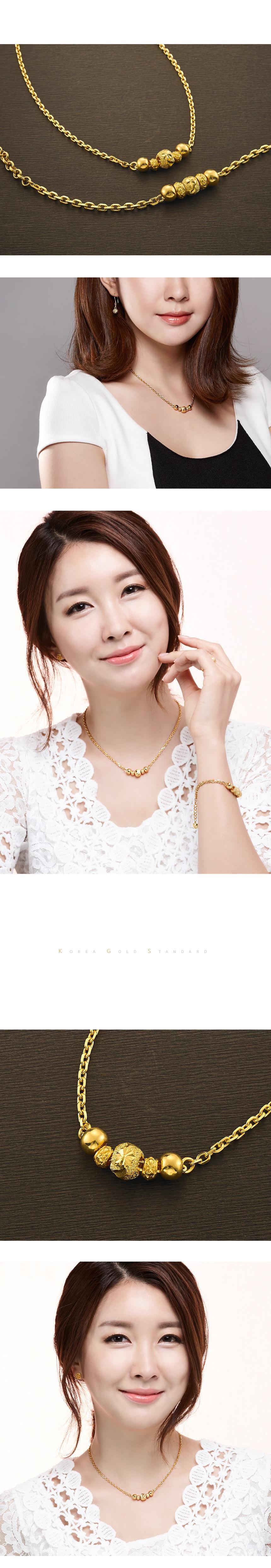 눈꽃 5공 목걸이 (연결고리 선택 필수) 상세정보 3