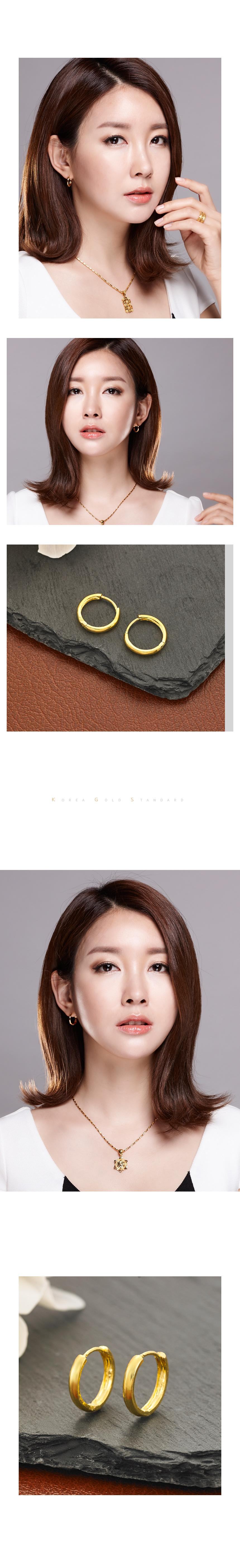심플 원터치 귀걸이 상세정보 2